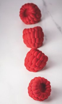 @ Silikon-Matte | -Form 12 Himbeeren 'Lampone' (30x40cm)