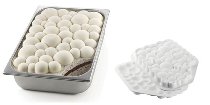 @ Silikon-Matte | -Form für Eis-& Creme Dekore 'Kit Bubble Gel' | 'Bubbles' | Wolken 2 Größen