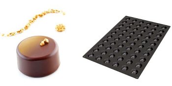 @ Silikon-Matte | -Form 60 runde Formen | Muffins | Cupcakes (60x40cm)