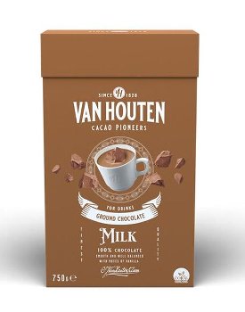 @ Trinkschokolade 'Ground Milk Chocolate', 48% Kakao