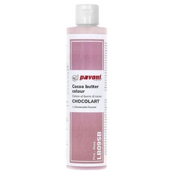 Kakaobutter gefärbt rosa (200g)
