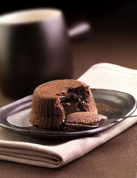 TK-Schokoladen Soufflé