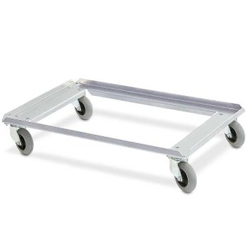 @ Flüsterroller Aluminium für Kuchenblechkästen 66x46cm
