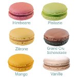 TK-Macarons Sortiment Mix 'CL' 6 Sorten (32Stk/Pck - 12Pck/Ukt)