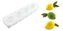 @ Kit Silikon-Matte|-Form 3D 4 Zitronen | Limetten