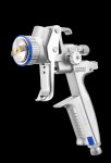 Sprühpistole für Kakaobutterfarbe SATAminijet 4400 B mit 1.2mm Düse