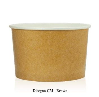 @ Eisbecher neutral braun 10MG 162 ml flach
