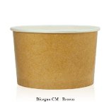 @ Eisbecher neutral braun 10MG 162 ml flach