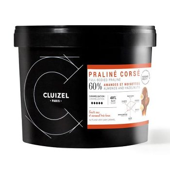 Pralinen-Masse Mandel-Haselnuss | Praliné Corse 60%
