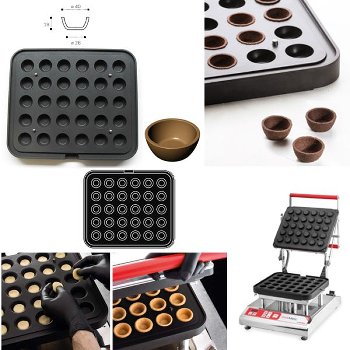 @ Cookmatic Back-Platte Rund glatt 2,6cm (2 tlg) Ober-& Unterteil
