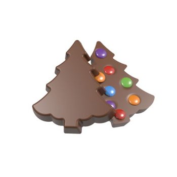 @ Gießform Tafel | Tafelgießform Weihnachts- | Tannen- | Christbaum