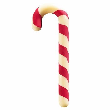 @ Schoko-Dekor Aufleger weiß Zuckerstange groß (56 Stk)