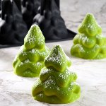 @ Silikon-Matte | - Form 20 Weihnachts- | Tannen- | Christbaum 'Snow Tree' (30x40cm)