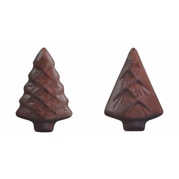 @ Schoko-Dekor Aufleger bitter Weihnachts- | Tannen- | Christbaum (78 Stk)