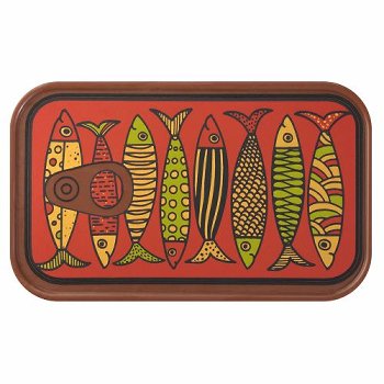 @ Gießform-Blister für Sardinendosendeckel 'La Cancalaisel' (4 Blister für 16 Stk)