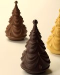 @ Gießform Weihnachts- | Tannen- | Christbaum 'Drappo' (4 Teile für 2 Stk)