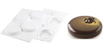 @ Silikon-Matte | -Form 4 runde Formen 85/15