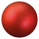 @ Schoko-Dekor Kugeln weiß dragiert rot mittel (63 Stk)