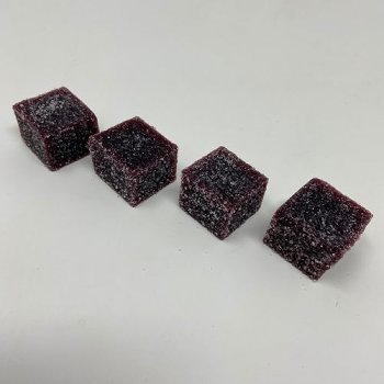 @ Fruchtgelée-Würfel Brombeere (lose Ware)