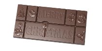 @ Gießform Tafel | Tafelgießform Schriftzug 'Merry Christmas'