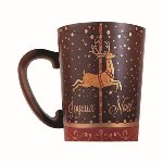 @ Schoko- | Transfer- | Siebdruckfolie für Kaffeetasse 'Carrousel' (10 Stk)