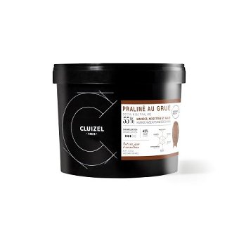 @ Pralinen-Masse Mandel-Haselnuss | Praliné Grué 55%