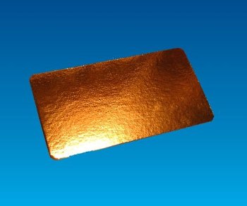 @ Patisserie-Unterlagen gold rechteckig L19xB13cm (50 Stk)
