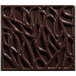 @ Schoko-Dekor Bûche-Ansatz bitter mit Relief 'Branchage' (75 Stk)