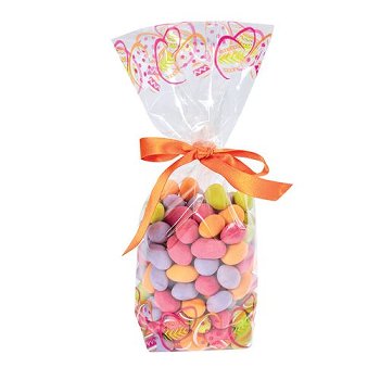 @ Bodenbeutel | Tütchen Polypropylen Ostermotiv Eier bunt 220/100 (100 Stk)