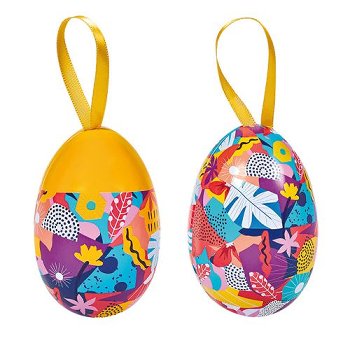 @ Metall-Eier zum Befüllen Frühlings- | Ostermotiv Blumen bunt (2x9 Stk)