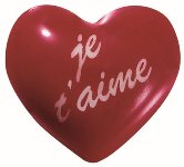 @ Schoko-Dekor Herzen weiß 'Je t'aime' (63 Stk)