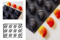 @ Silikon-Matte | -Form 12 Mangos (30x40cm)