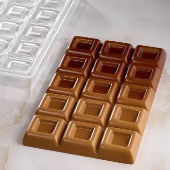@ Gießform Tafel | Tafelgießform Klassisch groß 'Maxi Choco'