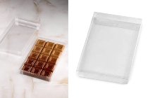 @ Tafelschokoladen-Verpackung transparent rechteckitg groß (5 Stk)