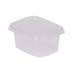 @ Metzger- | Feinkostbecher rechteckig mit Deckel 250ml (250 Stk)