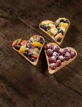 @ Dessert-Tartelettes hell Herz (72 Stk)
