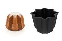 @ Silikon-Matte | -Form | Einzel- | Kuchenform italienischer Kuchen 'Pandoro | Verona'