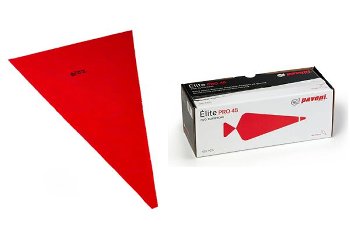 Einwegspritzbeutel 'Elite Pro' rot 46cm (100 Stk)