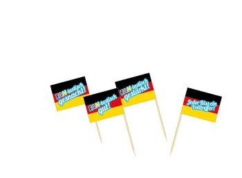 @ Holz-Gebäckpicker 'FAN-tastisch' (250 Stk)
