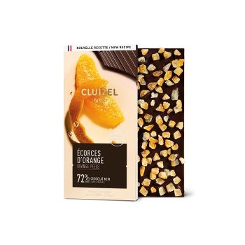 Tafel-Schokolade dunkel | zartbitter 'Écorces d'Orange' (100g)