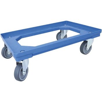 @ Fahrgestell blau für Top Box GN 1/1