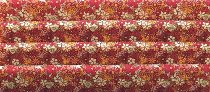 @ Transfer- | Siebdruckfolie Blumen 'Bouquet floral'' (17 Stk)