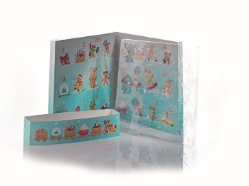 @ Adventskalender zum Selbstbefüllen 'Le village pain d'epices' (10 Stk)
