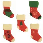 @ Fettglasur-Dekor Aufleger Socken (156 Stk)