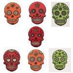@ Fettglasur-Dekor Aufleger Totenkopf (208 Stk)