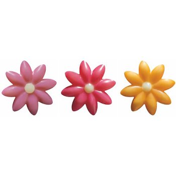 @ Schoko-Dekor Aufleger weiß Blume | Gänseblümchen groß 'Acidulé' (117 Stk)