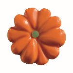 @ Schoko-Dekor Aufleger weiß Kürbisdeckel (108 Stk)