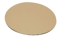 Papp-Tortenunterlagen | -Scheiben rund gold 9,7cm (100 Stk)