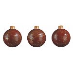 @ Gießform-Blister für Weihnachtsbaumkugel 'Arabesques' (6 Blister für 12 Stk)