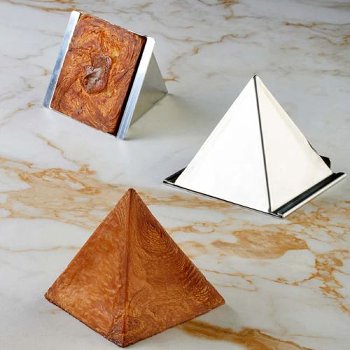 @ Backform für Croissants Pyramidenform